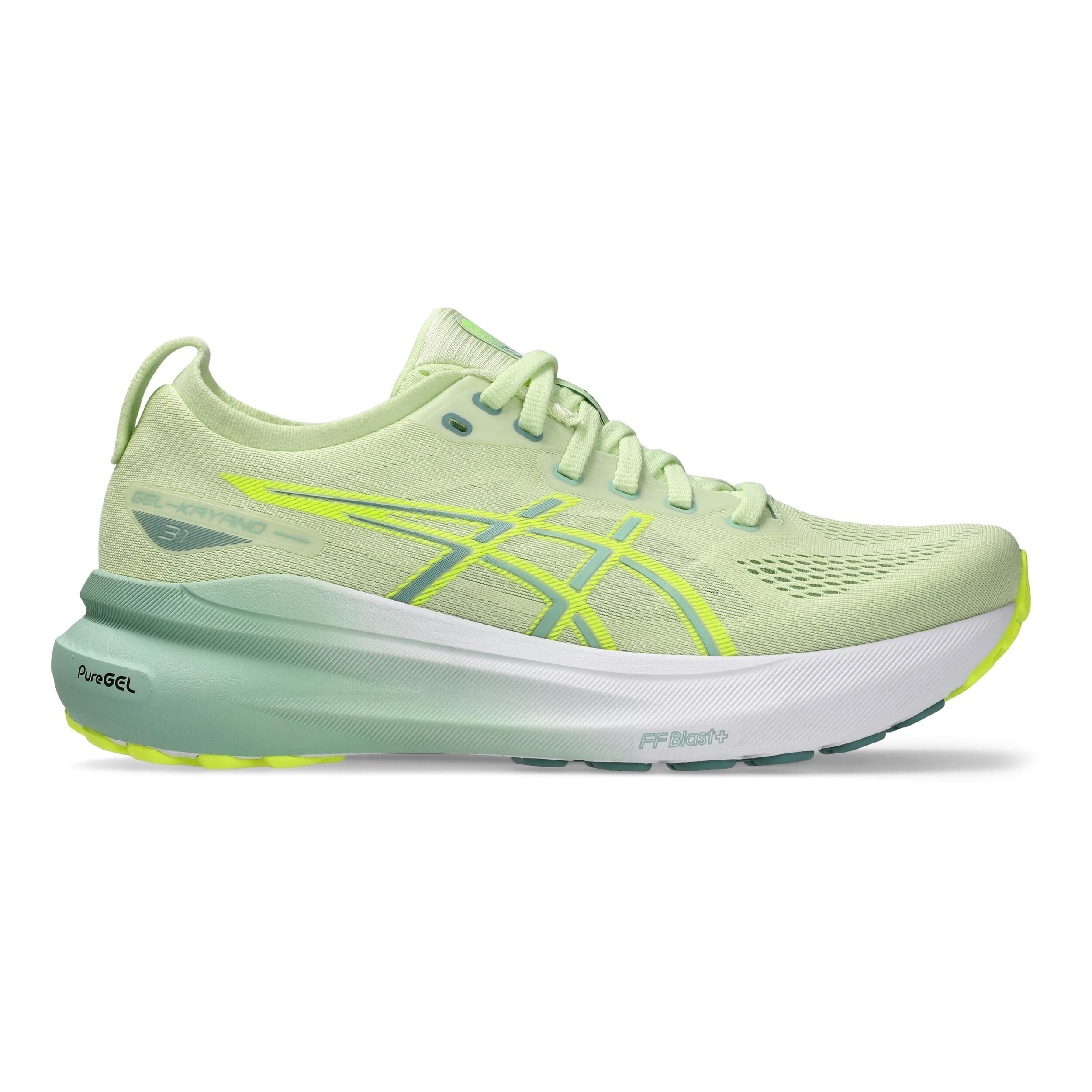 Gel Kayano 31 Stabilitatsschuh Damen Grun WeiB