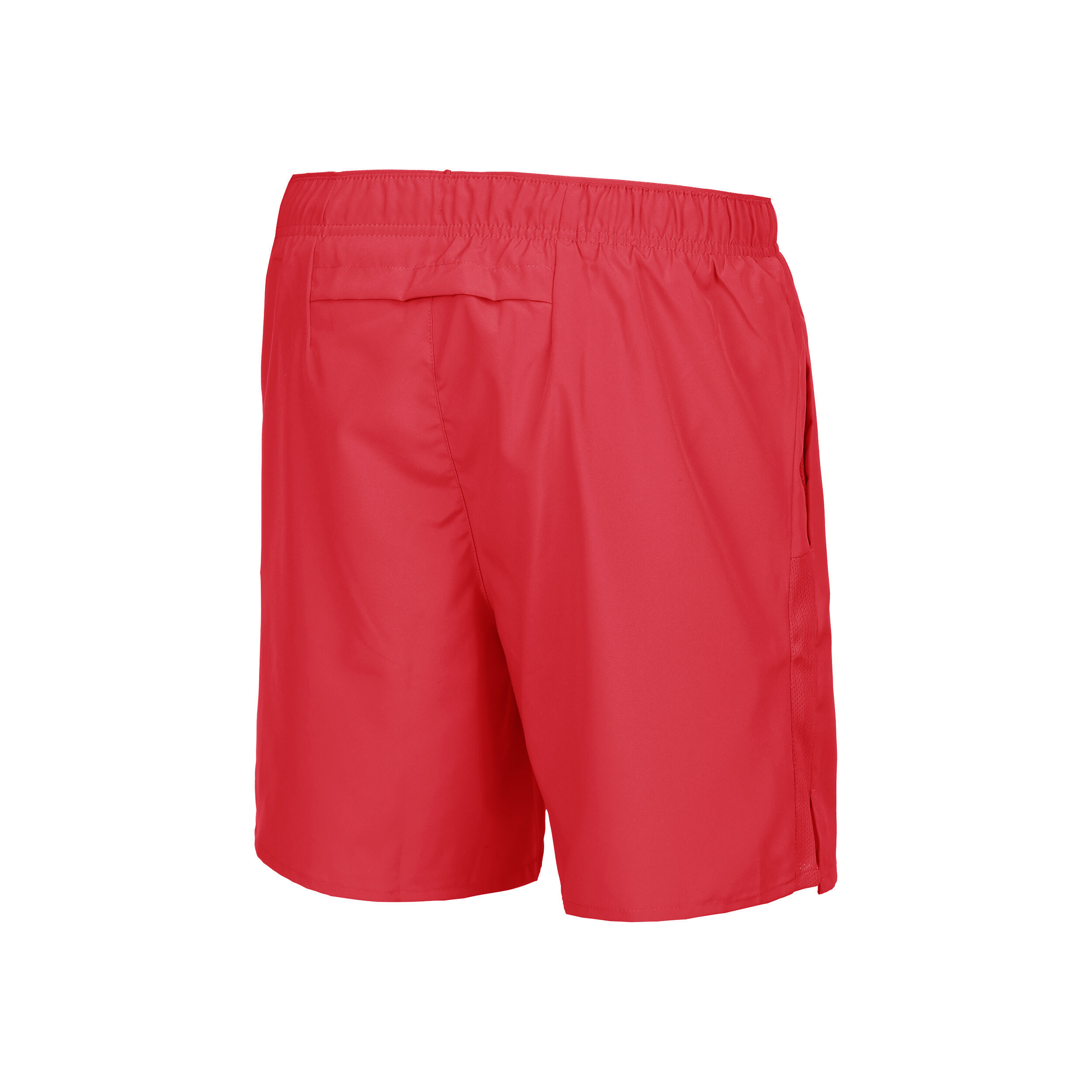 Solid red nike shorts top