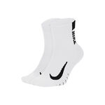 Nike Bekleidung Nike Multiplier Laufsocken 2er Pack-Weiß,Schwarz