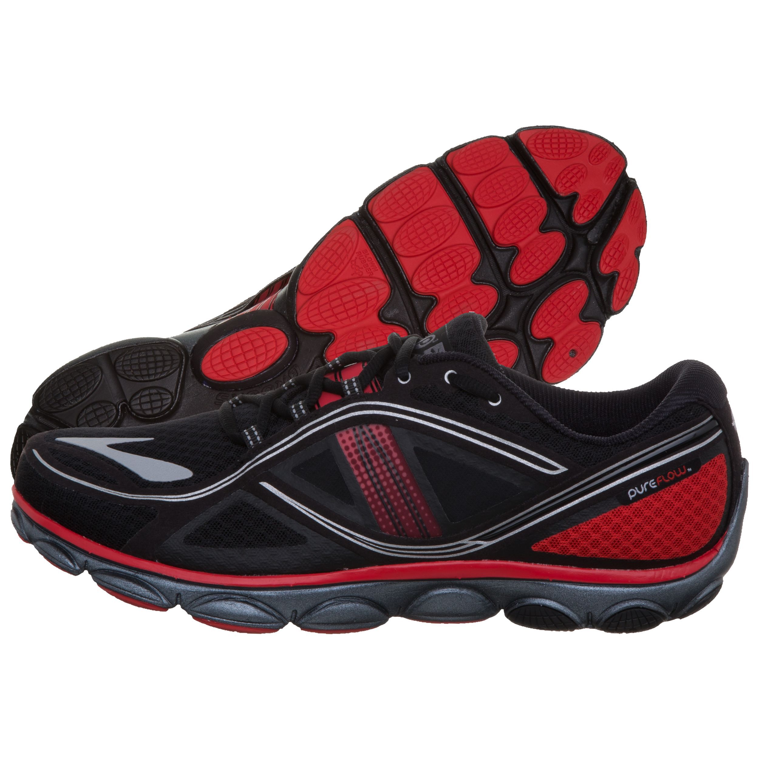 Pure Flow 3 Natural Running Schuh Herren Schwarz Rot