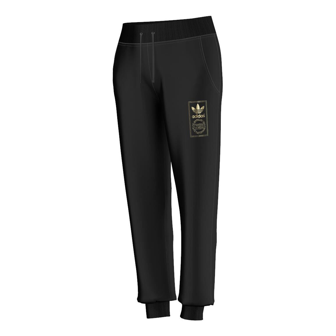 Adidas hose schwarz gold damen clearance
