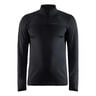 Core Gain Midlayer Laufshirt Herren-Schwarz