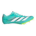 adidas Laufschuhe adidas Sprintstar Spikeschuh-Türkis,Weiß