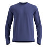 Essential Thermal Midlayer Laufshirt Herren-blau