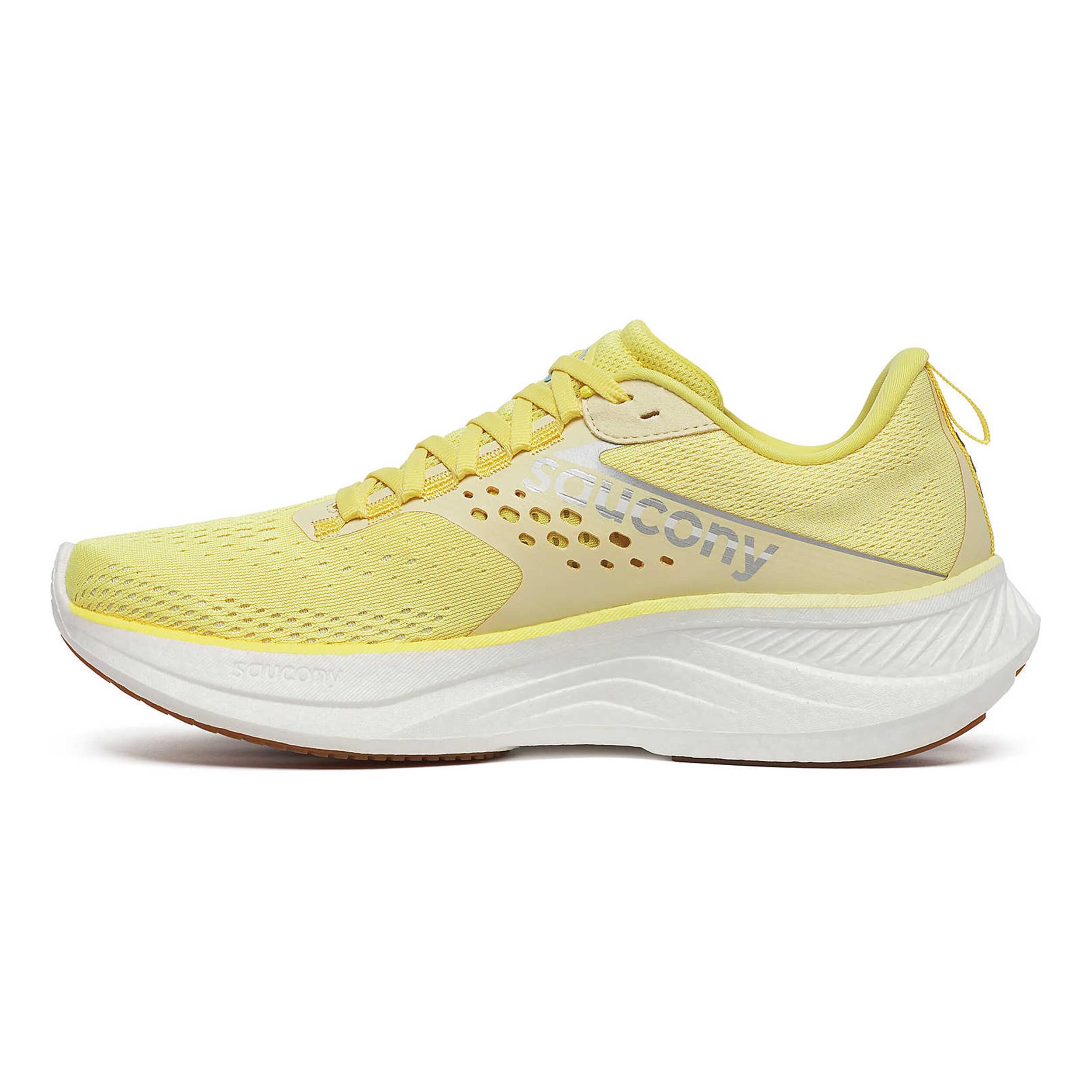 Saucony Ride 17 Neutralschuh Damen Beige Zitronengelb online kaufen Running Point DE