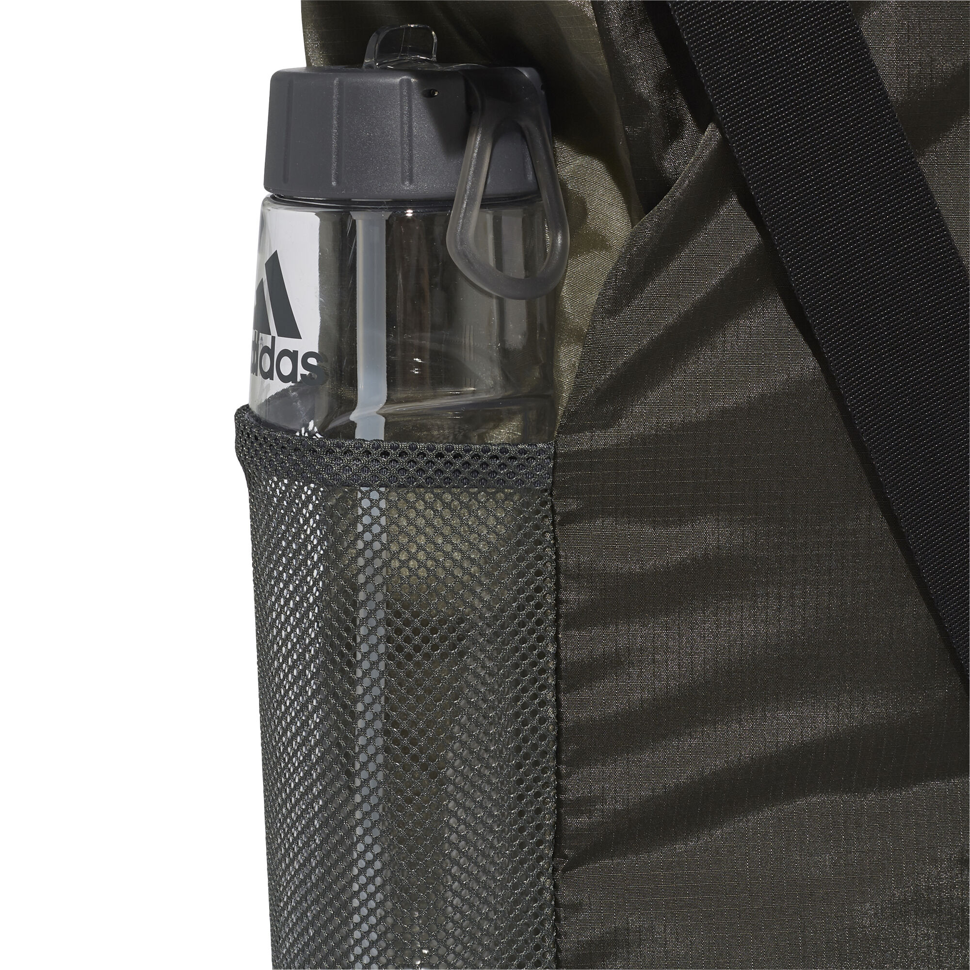 Classic Flap Rucksack Khaki Schwarz