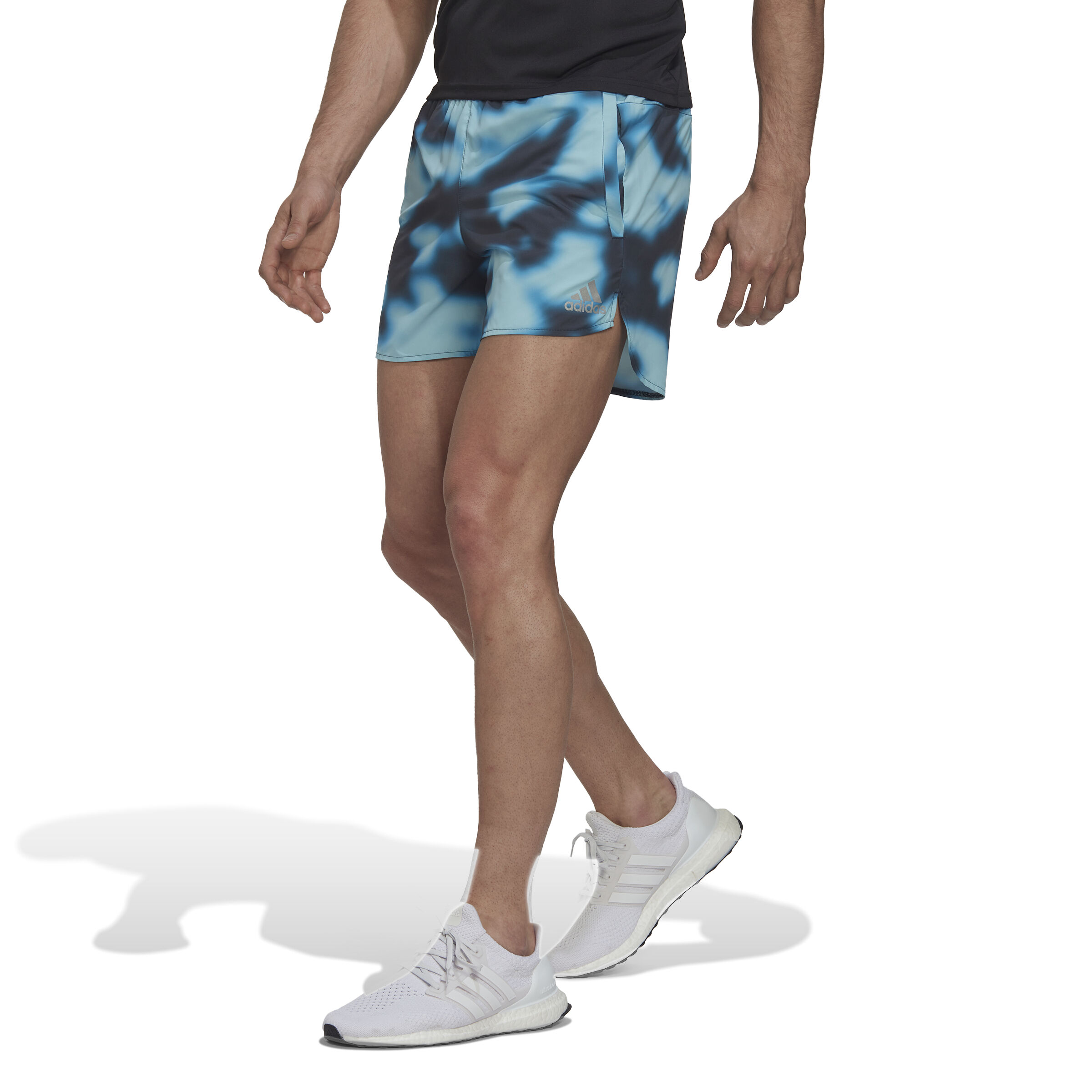 adidas Run Icons Logo Graphic All Over Print Shorts Herren Mehrfarbig online kaufen Running Point DE
