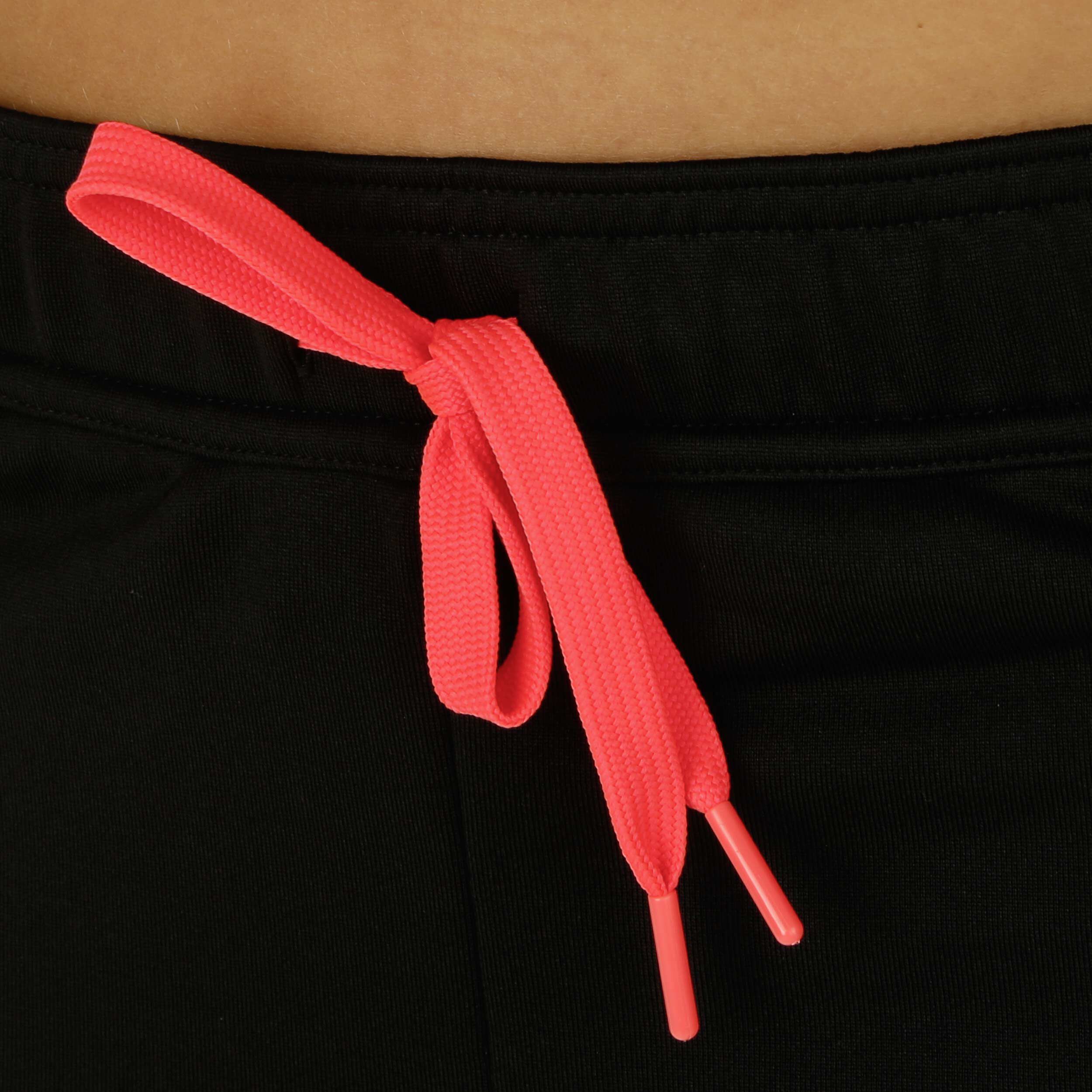 Iconic Suit Trainingsanzug Damen Schwarz Neonrot