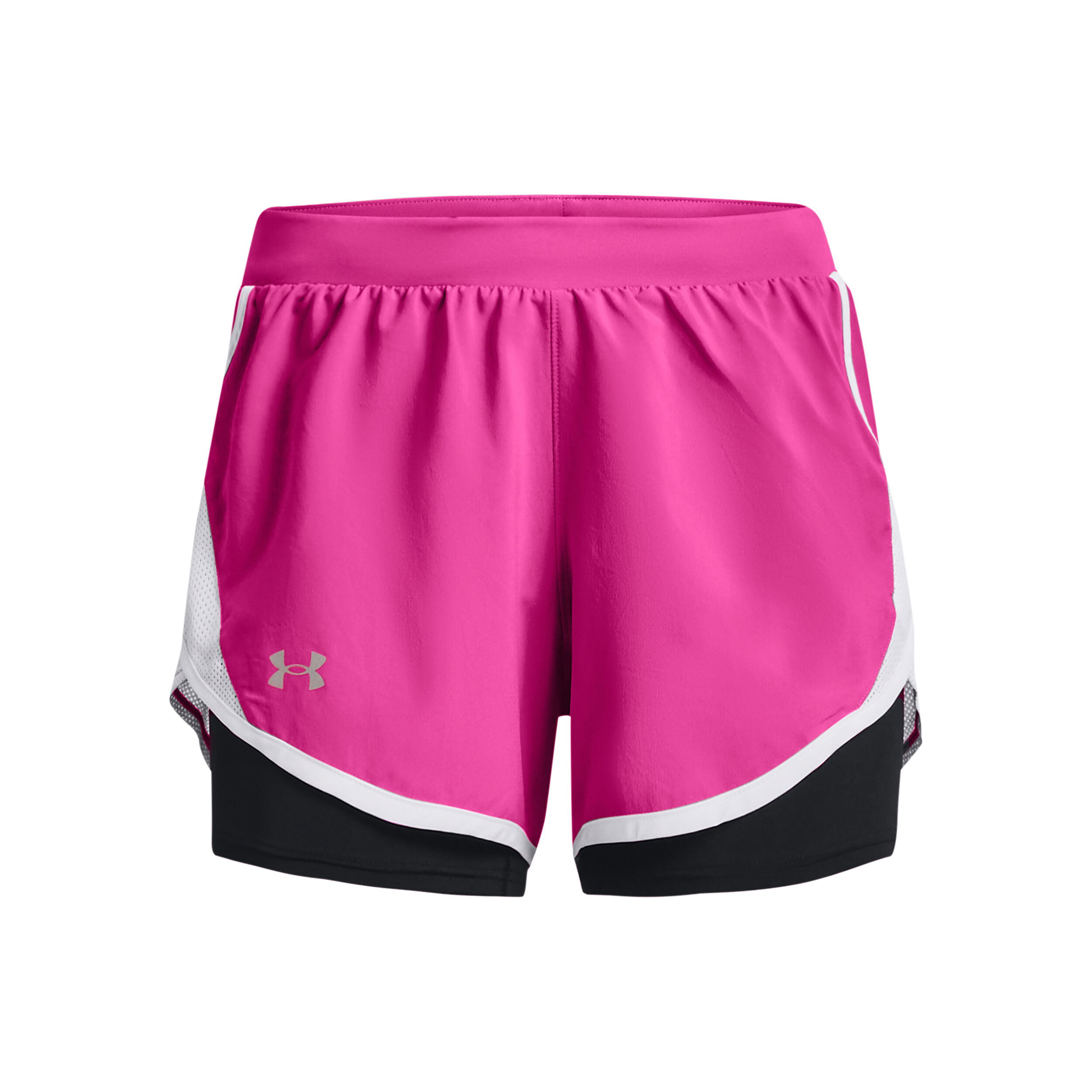 Under armour shorts pink top