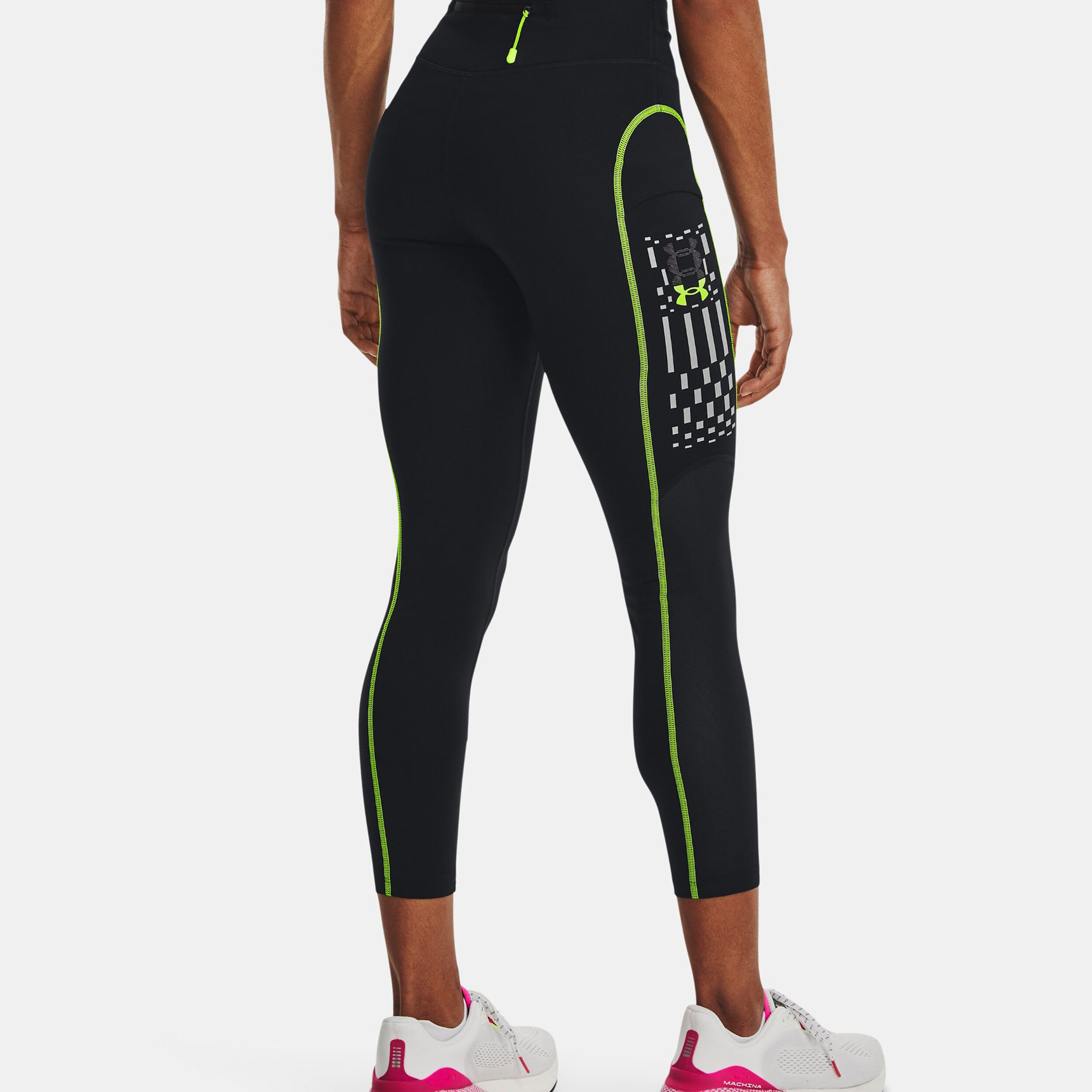 Under Armour Run Anywhere Ankle Tight Damen Schwarz Grun online kaufen Running Point DE