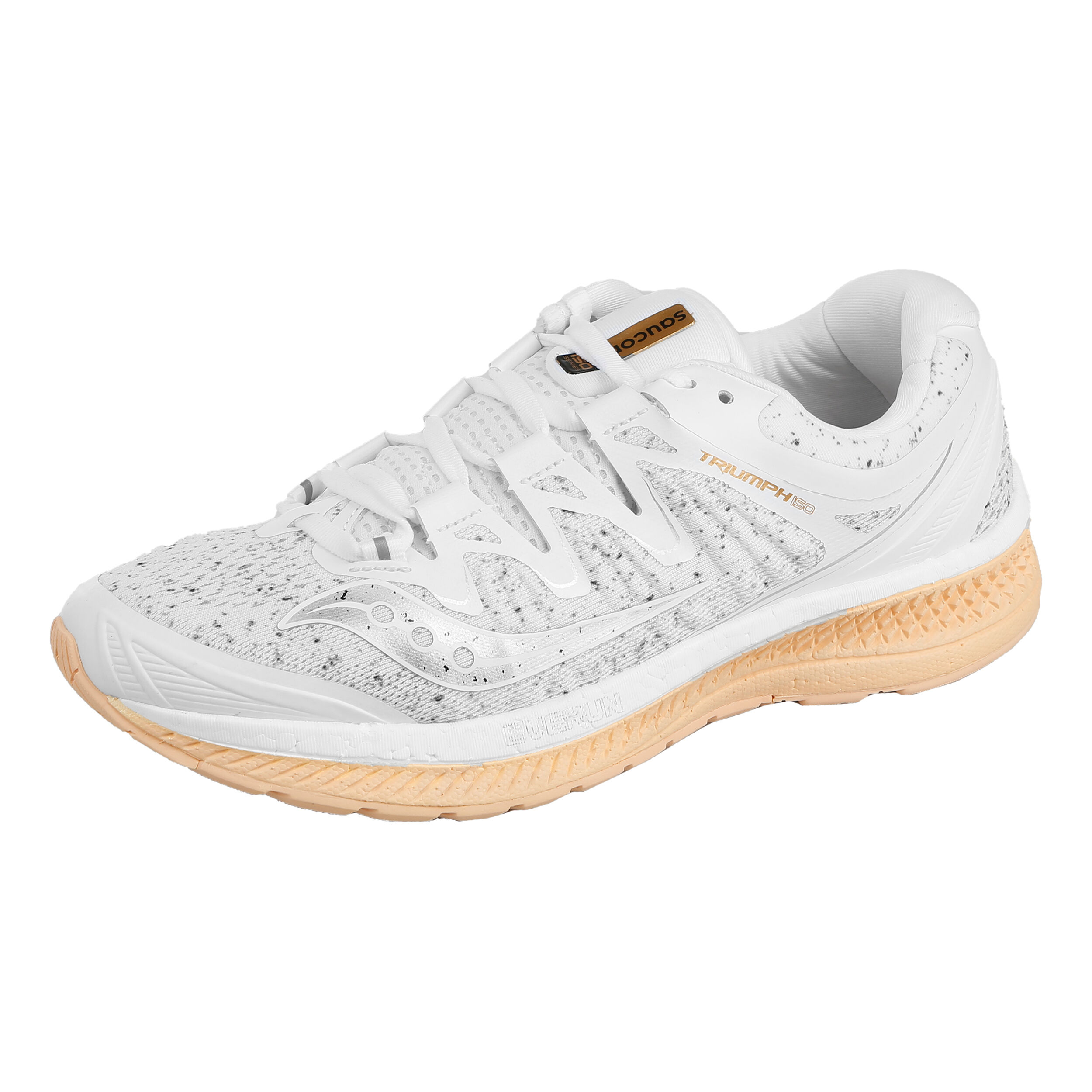 Saucony Triumph Iso 4 Neutralschuh Damen WeiB Silber online kaufen Running Point DE