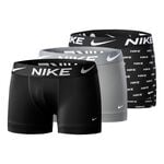 Nike Bekleidung Nike Dri-FIT Essential Micro Trunk Boxer Short 3er Pack Herren-Schwarz,Grau