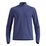Odlo Bekleidung Odlo Essential Thermal Midlayer 1/2 Zip Laufshirt Herren - blau, 
