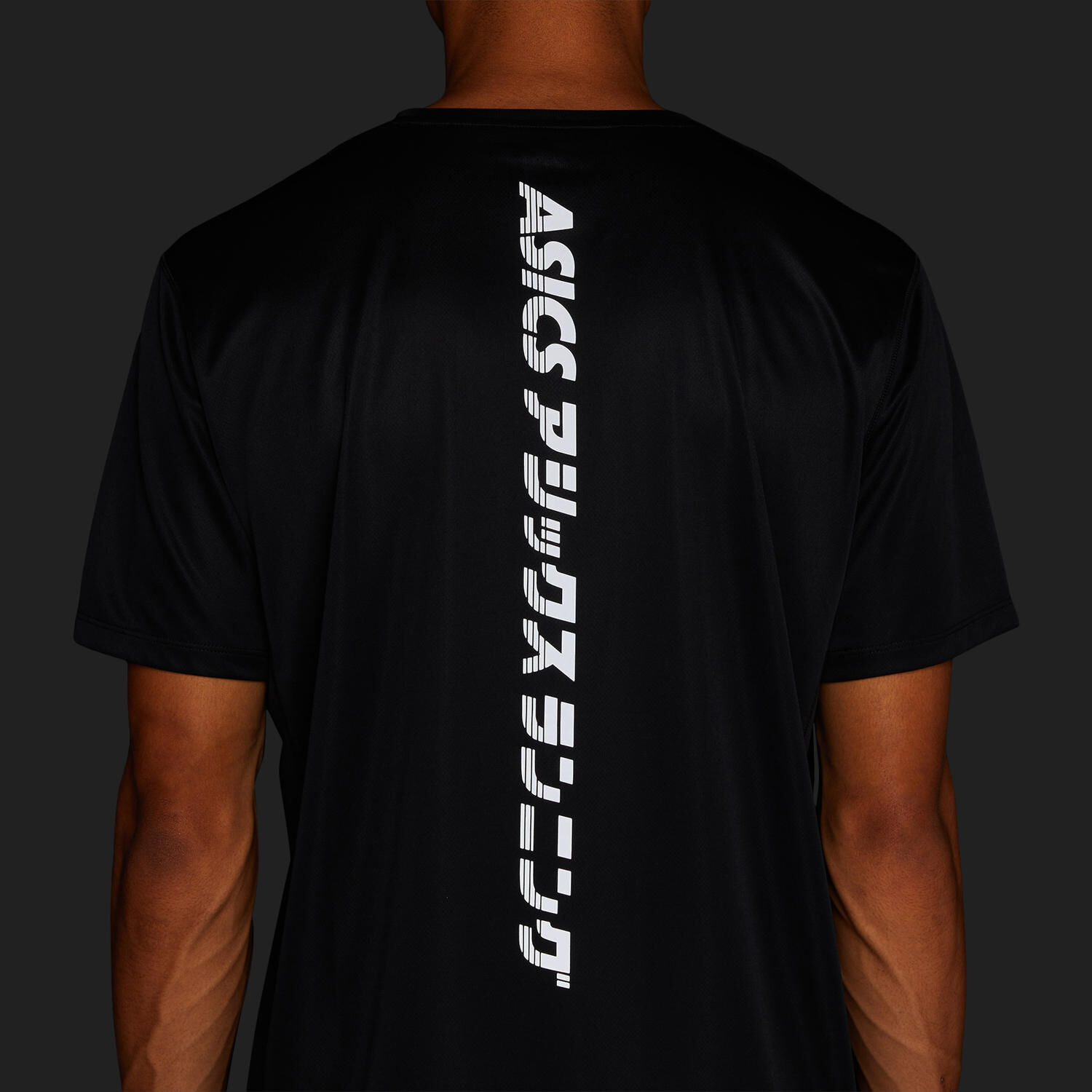 Asics t shirt junior noir store