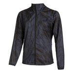 adidas Bekleidung adidas Fast All Over Print Laufjacke Damen-Blau