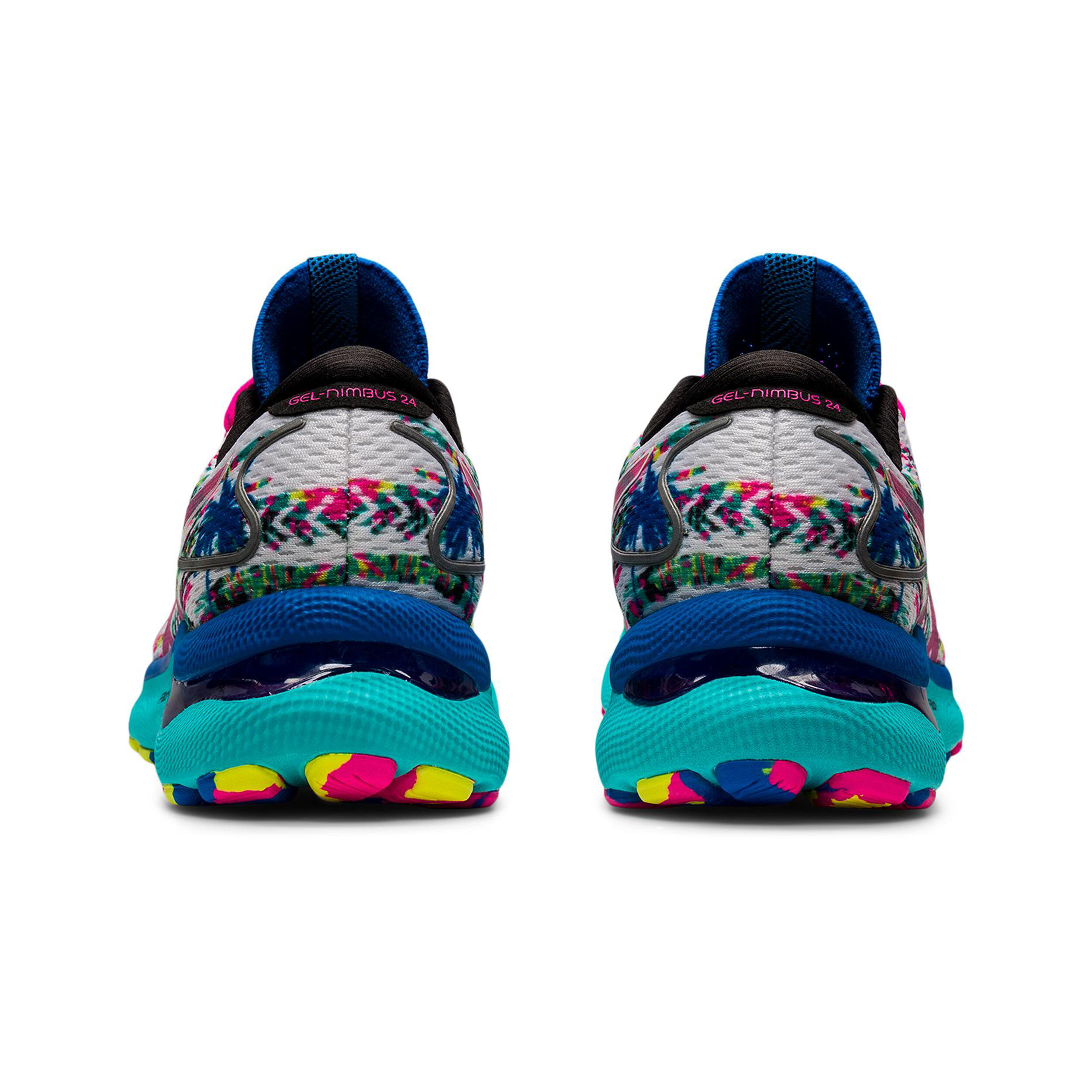 ASICS Gel Nimbus 24 Color Injection Neutralschuh Damen WeiB Mehrfarbig online kaufen Running Point DE