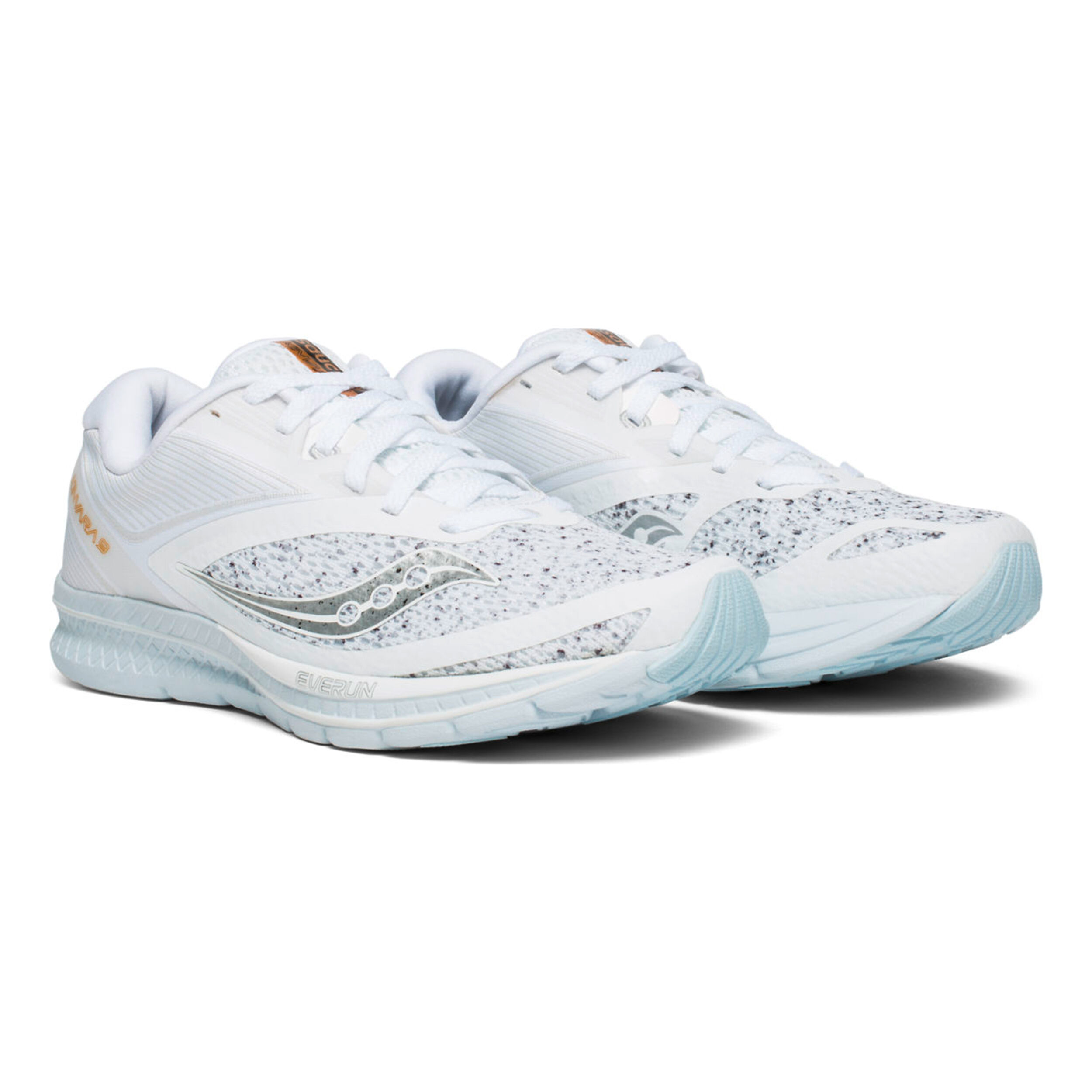 Kinvara 9 Neutralschuh Damen WeiB Silber