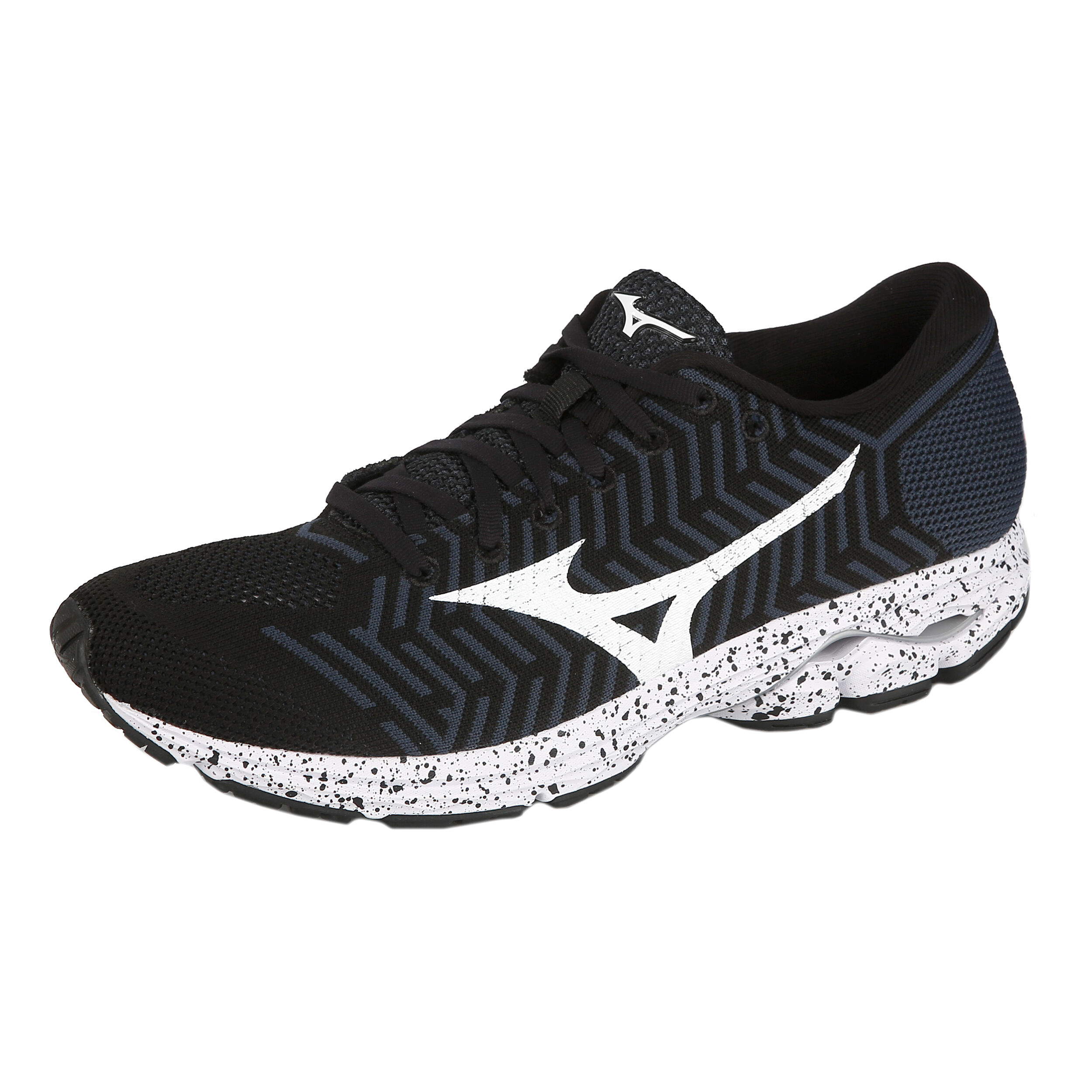 Mizuno Waveknit R2 Neutralschuh Herren Schwarz Dunkelblau online kaufen Running Point DE