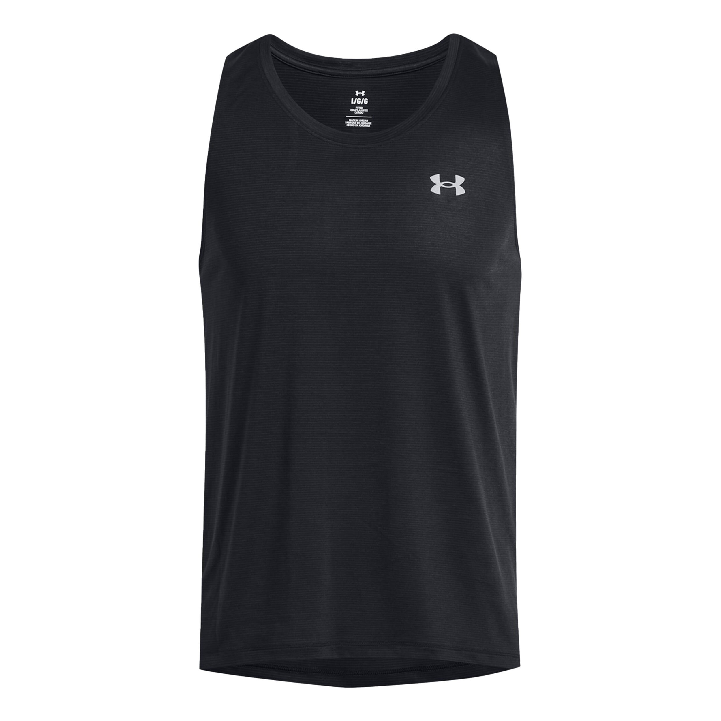 Streaker Singlet Tank Top Herren Schwarz