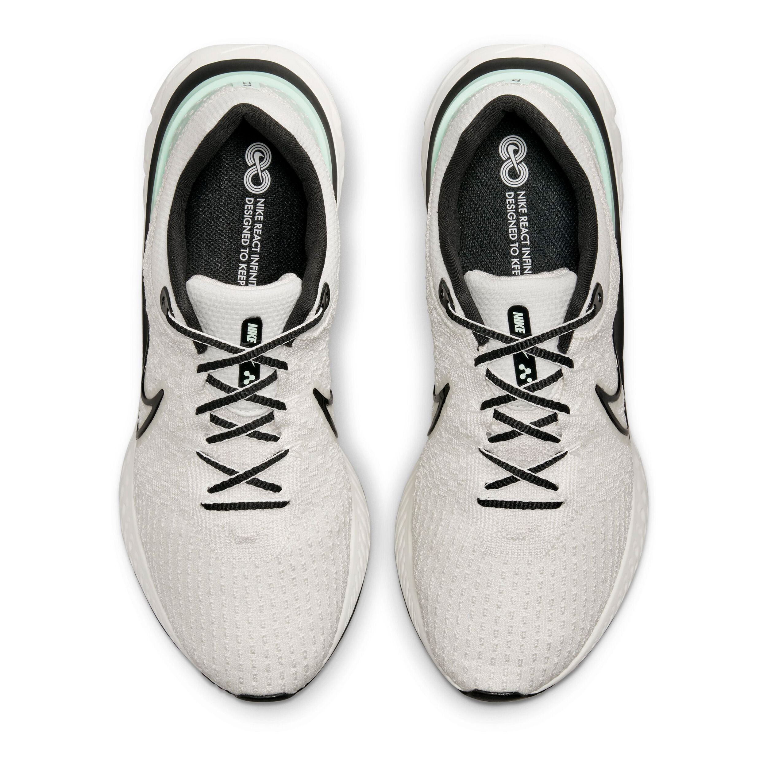 Nike React Infinity Run Flyknit 3 Neutralschuh Herren WeiB Schwarz online kaufen Running Point DE