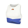 Chroma Crop Laufshirt Damen-Weiß