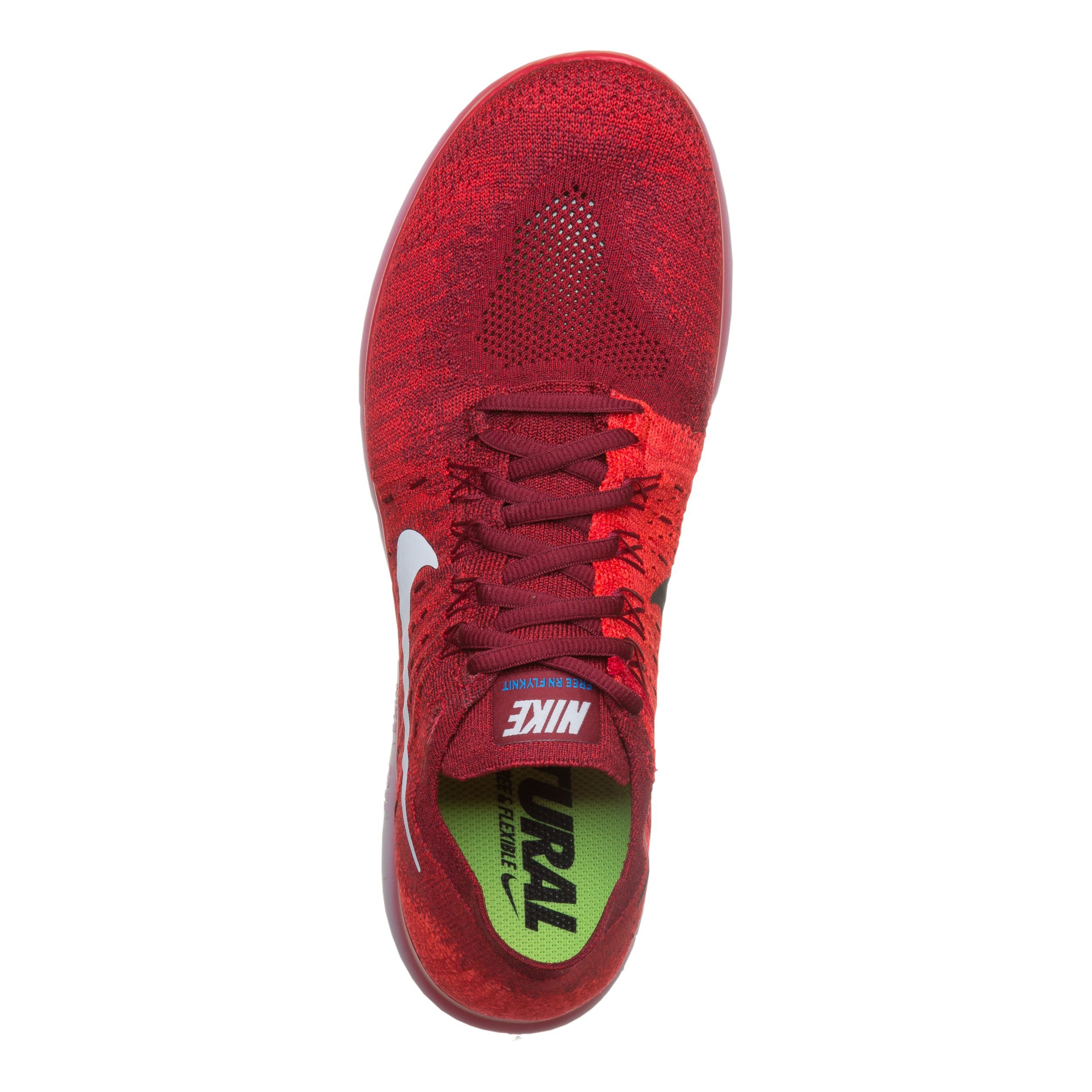 Nike free red mens cheap