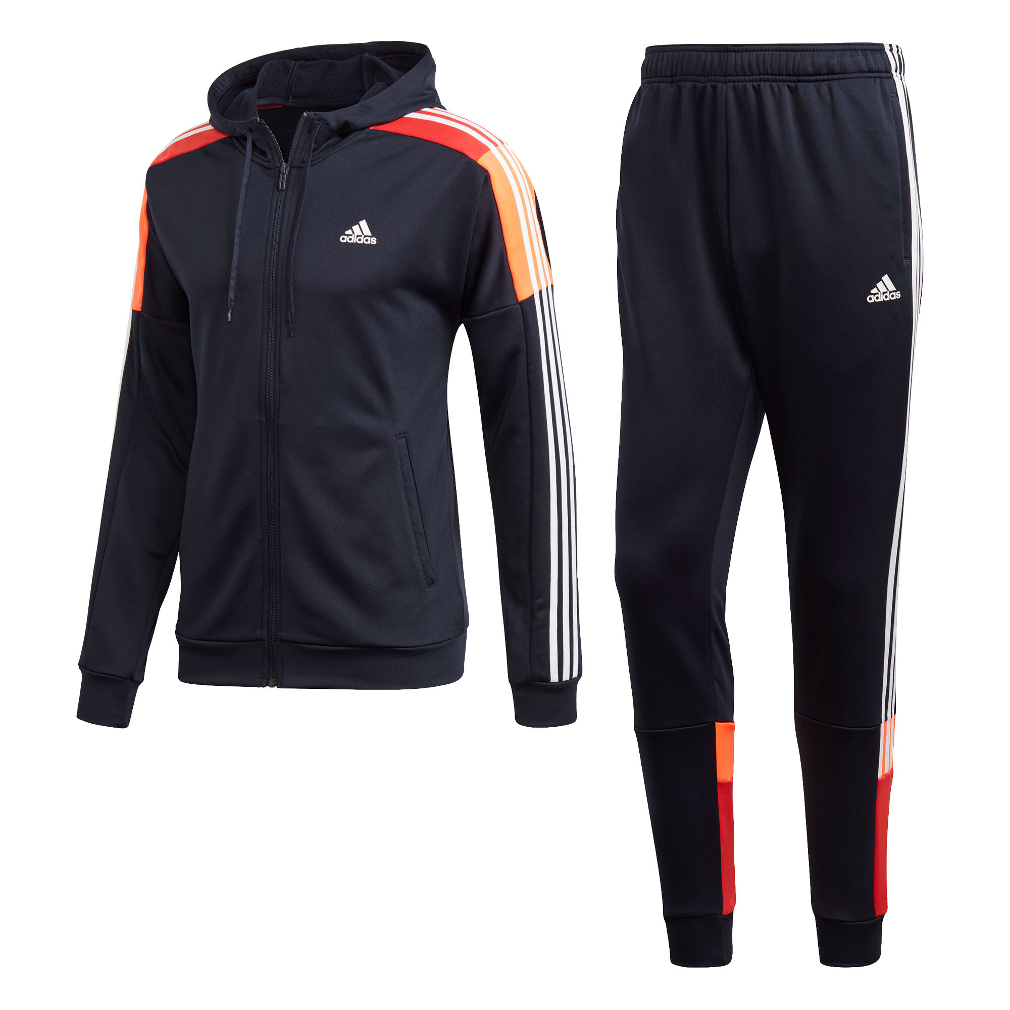 adidas MTS Sport Trainingsanzug Herren Dunkelblau Rot online kaufen Running Point DE