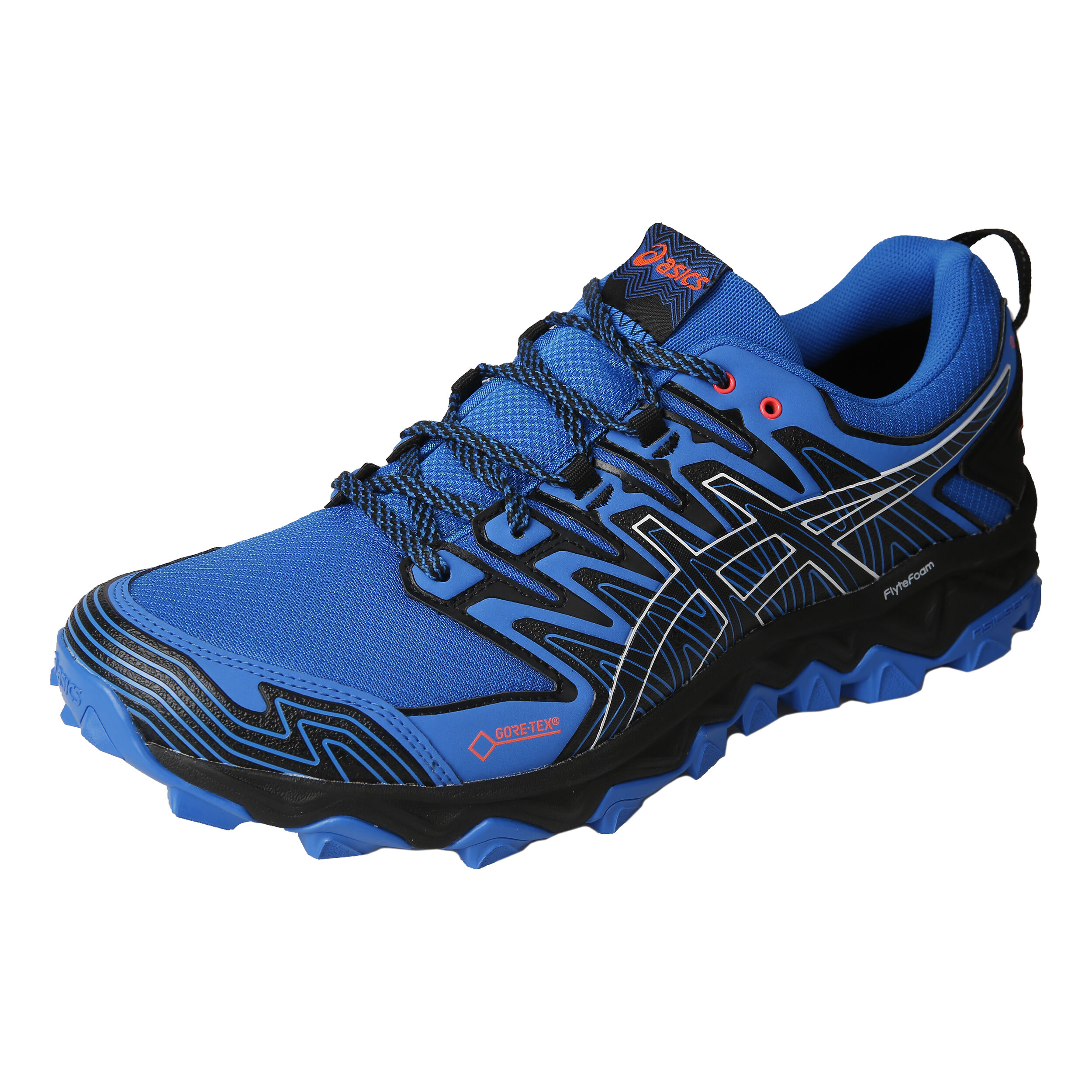 ASICS Gel Fuji Trabuco 7 G TX Trailschuh Herren Blau Schwarz