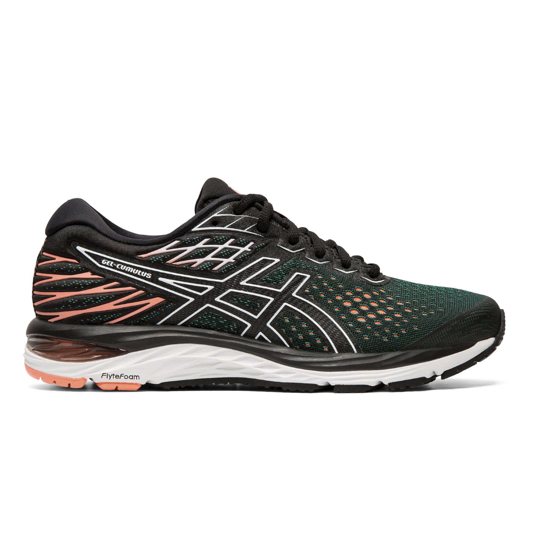 Gel Cumulus 21 Neutralschuh Damen Schwarz Koralle