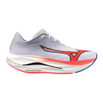 Mizuno Laufschuhe Mizuno Wave Rebellion Flash 3 Wettkampfschuh Herren - weiß, koralle