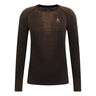 Performance Warm Blackcomb Crew Neck Unterhemd Herren-Braun