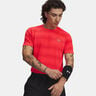 Velociti  Laufshirt Herren-rot, silber