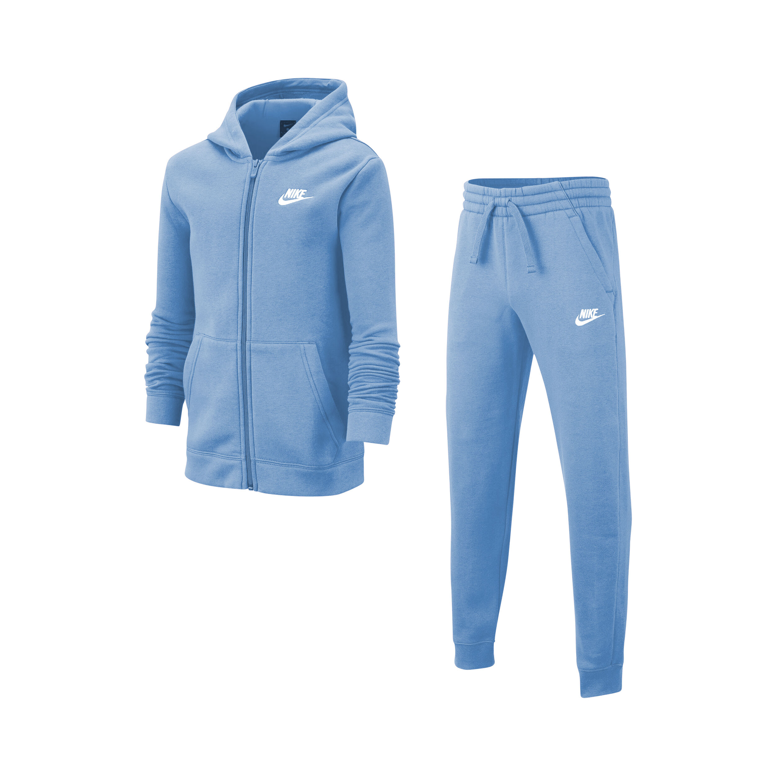 Baby blue nike sweatsuit discount