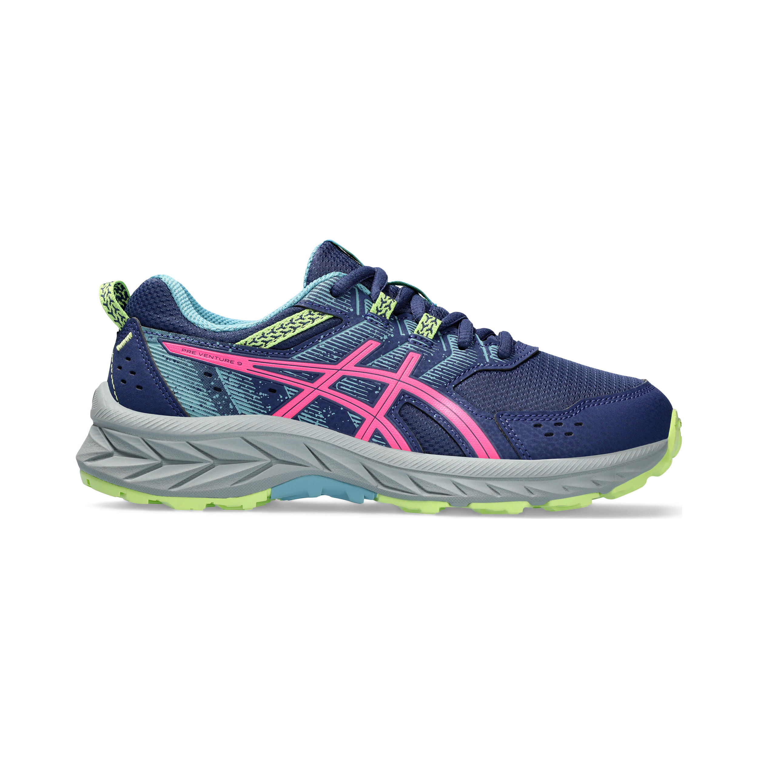 Pre Venture 9 GS Trailschuh Kinder Dunkelblau Pink