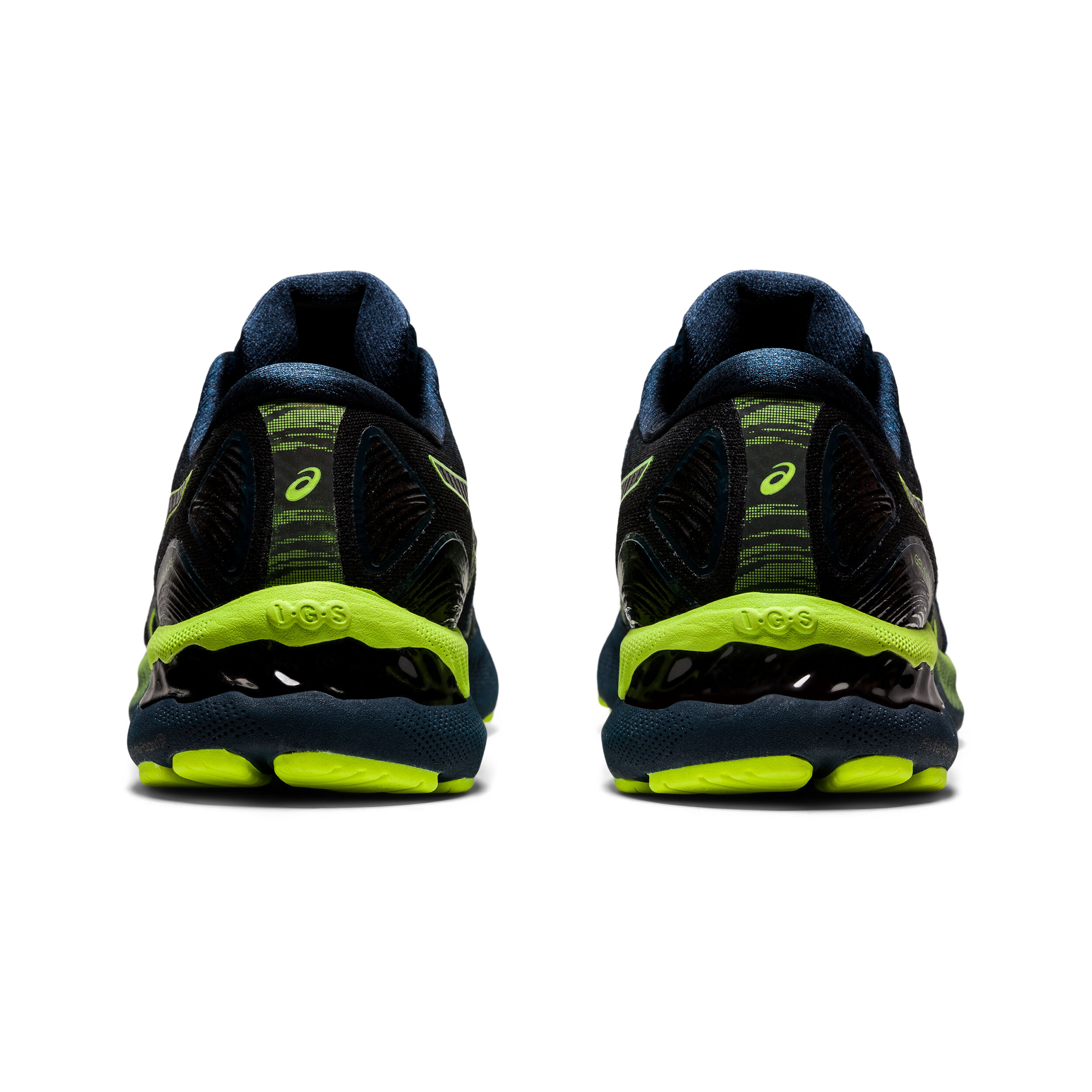 Gel Nimbus 23 Lite Show Neutralschuh Herren Schwarz Limette
