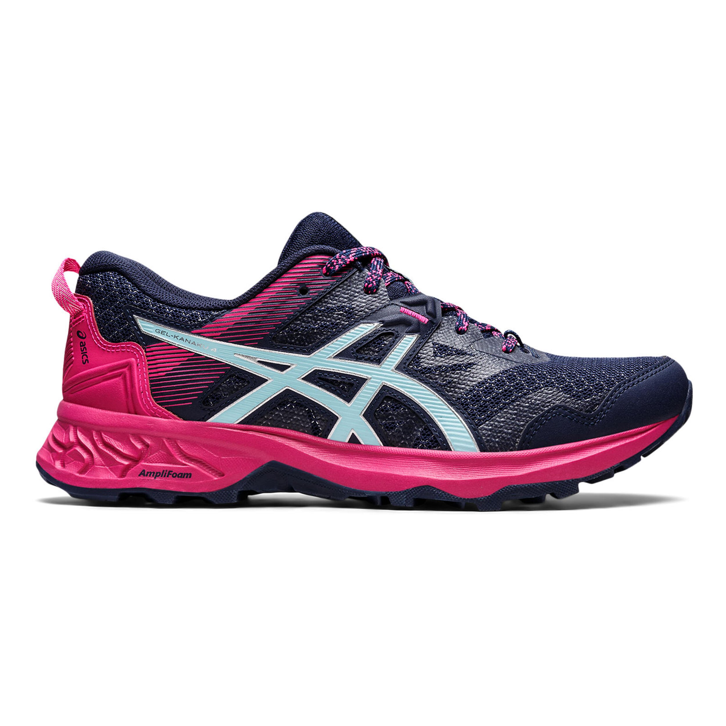 Gel Kanaku 4 Trailschuh Damen Dunkelblau Pink
