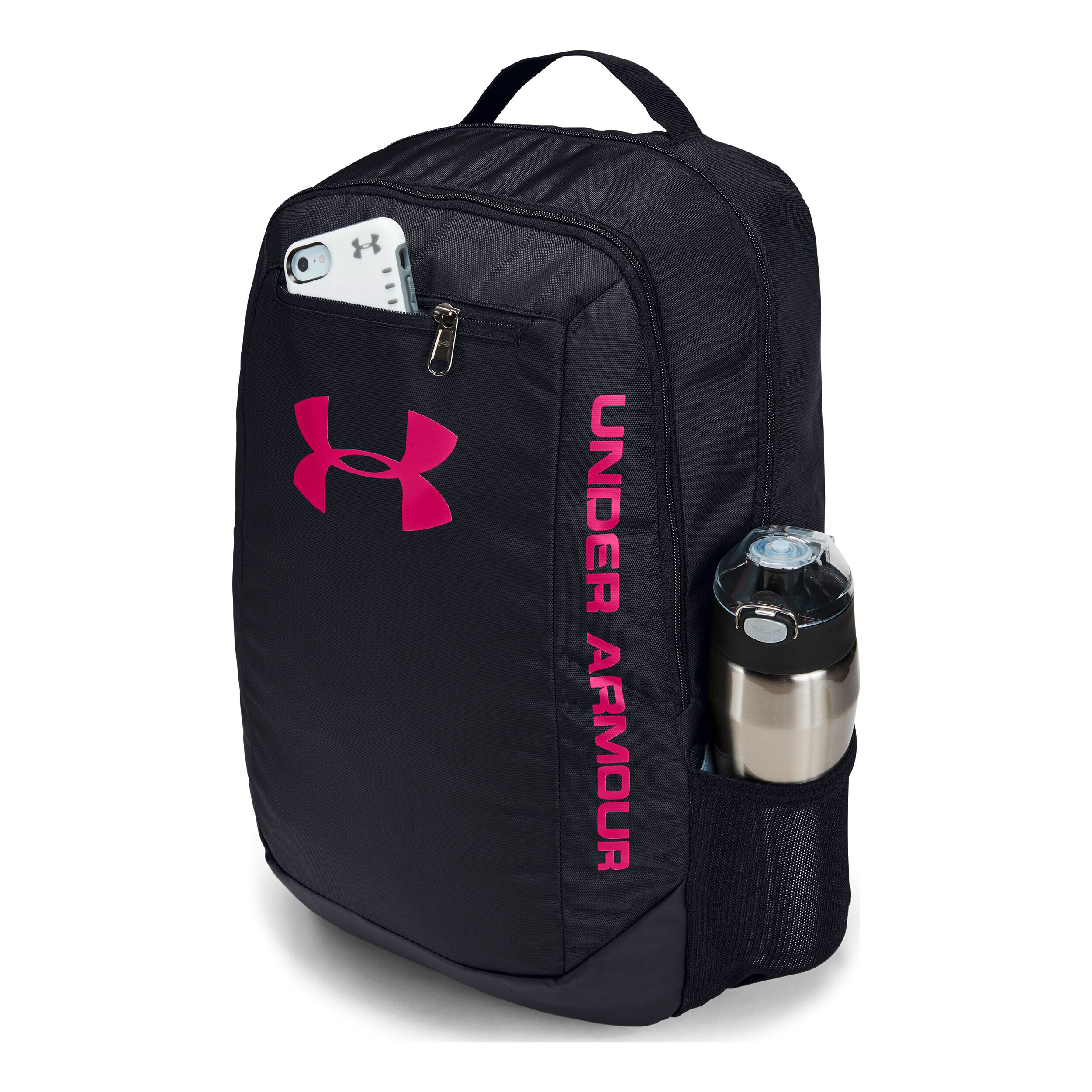 Hustle Rucksack Schwarz Pink
