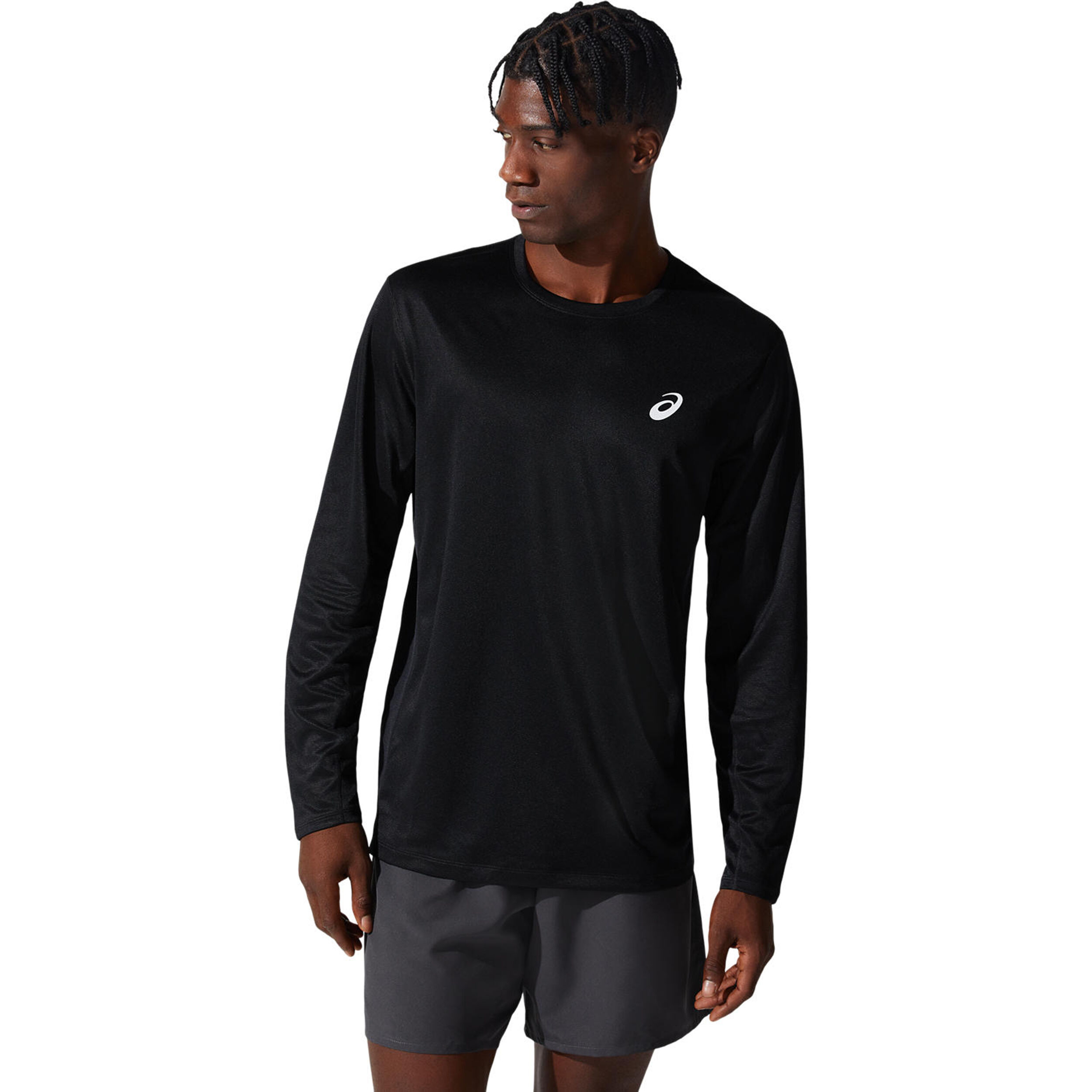 Asics long sleeve running shirt discount