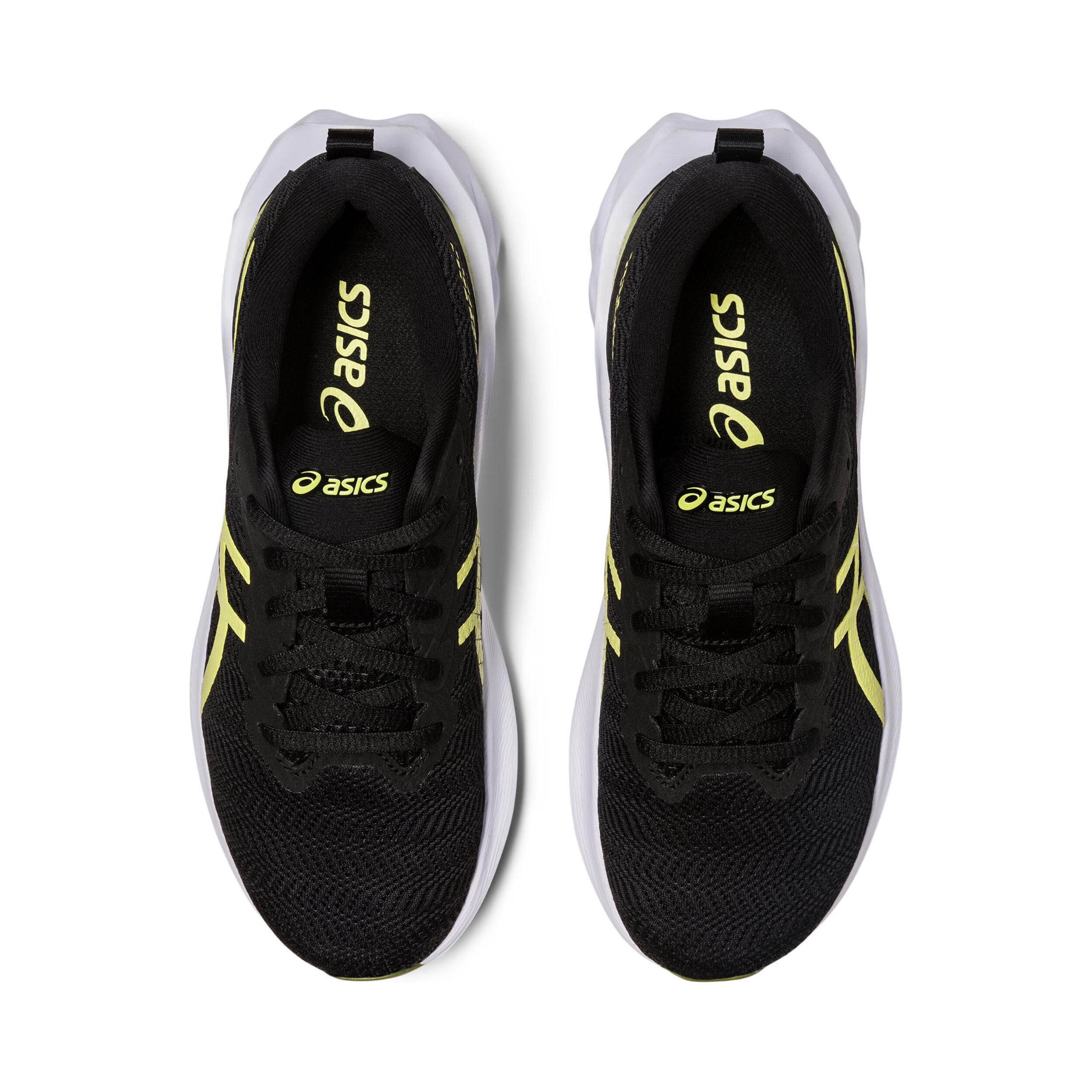 ASICS Novablast 2 GS Neutralschuh Kinder Schwarz Neongelb online kaufen Running Point DE
