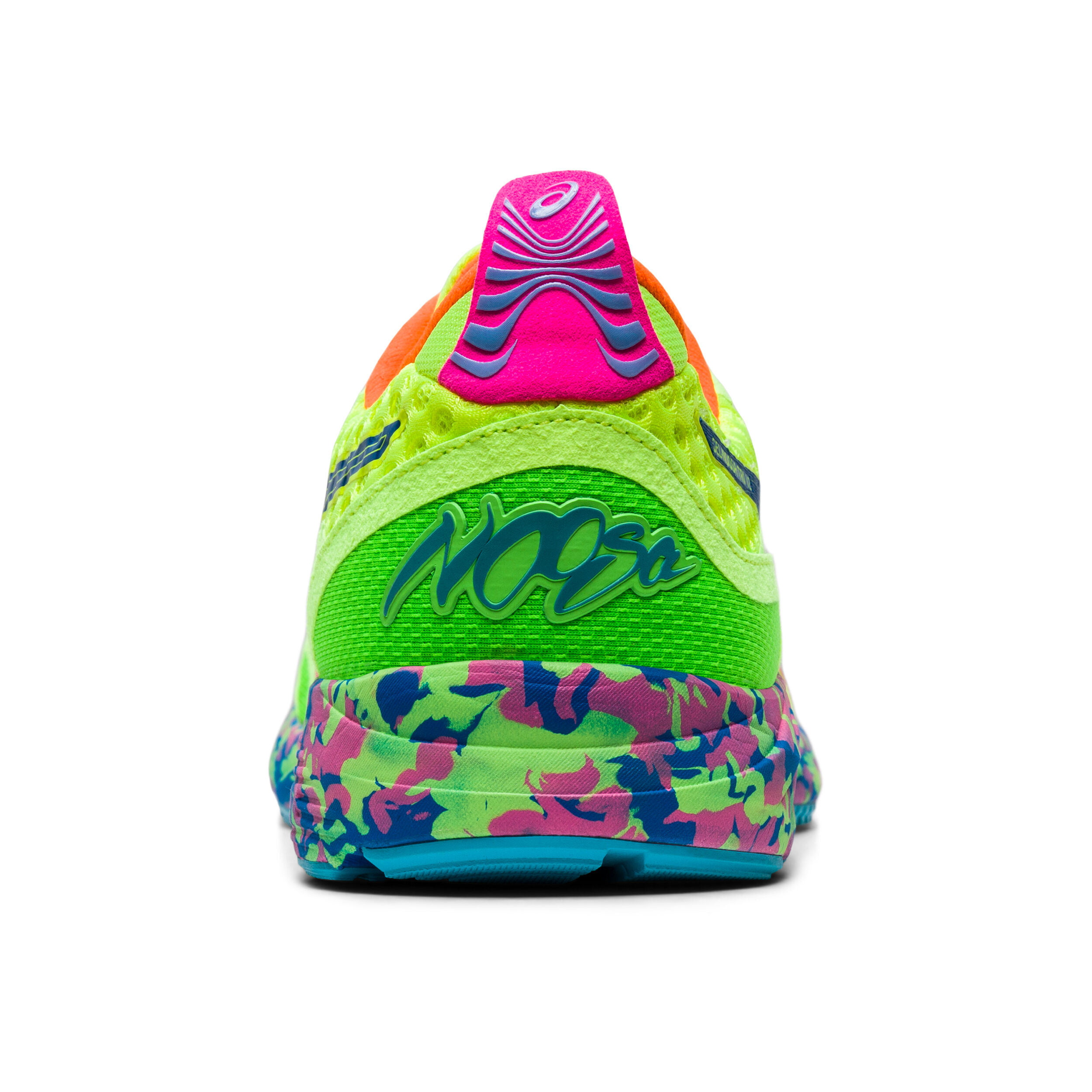 Gel Noosa Tri 12 Wettkampfschuh Herren Neongelb Pink