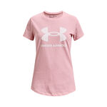 Under Armour Bekleidung Under Armour Sportstyle Logo T-Shirt Mädchen - rosa, weiß
