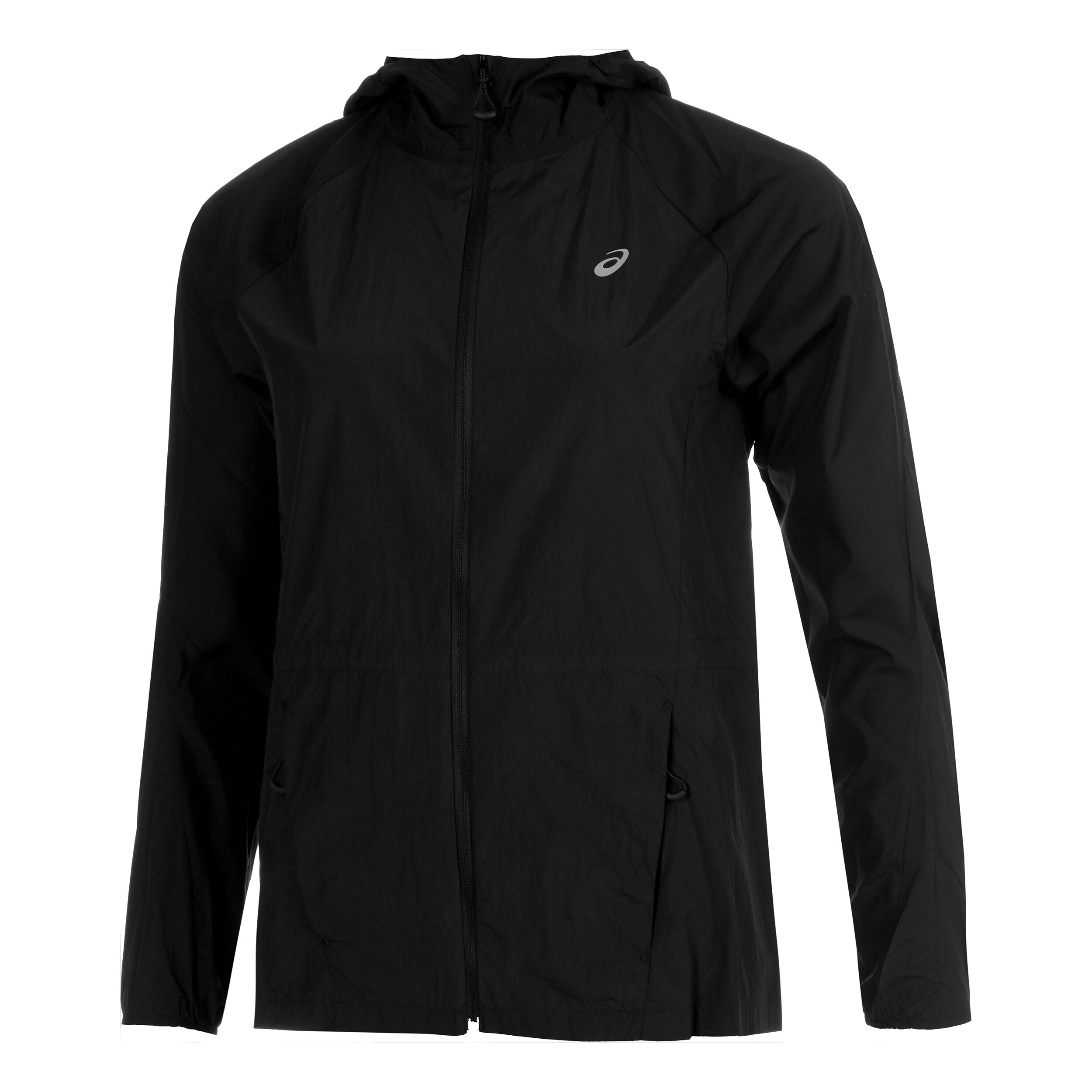 Road Packable Laufjacke Damen Schwarz
