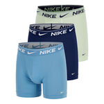 Nike Bekleidung Nike Ultra Comfort Boxer Short 3er Pack Herren - blau, salbei