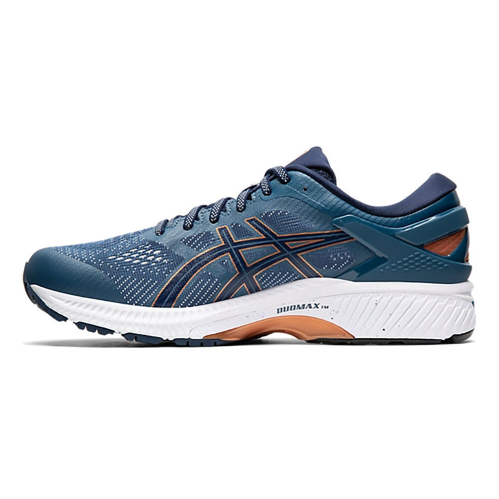 ASICS Gel Kayano 26 Stabilitatsschuh Herren Petrol Dunkelblau online kaufen Running Point DE