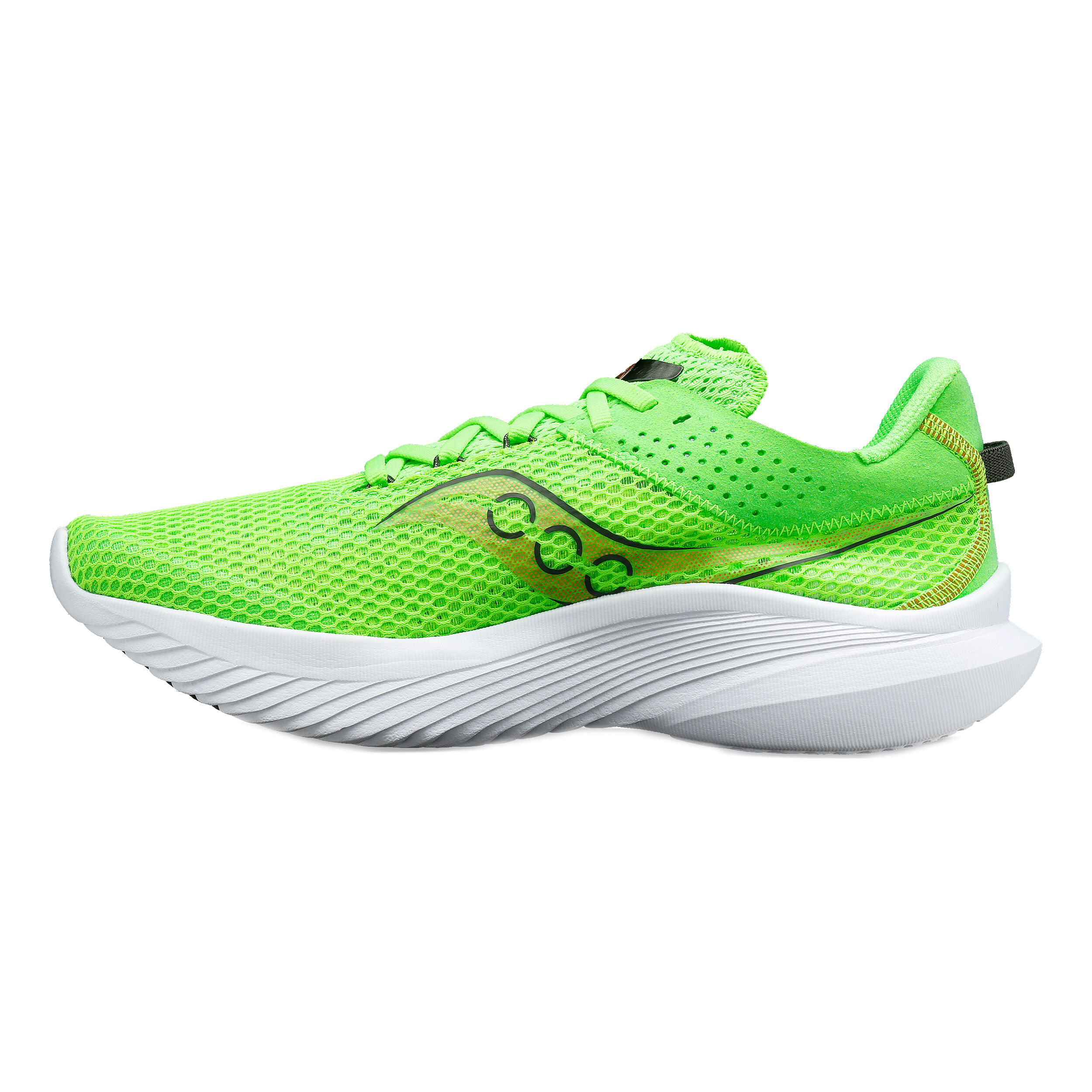 Kinvara 14 Neutralschuh Herren Neongrun Gold