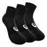 Quarter Sportsocken 3er Pack-Schwarz,Wei&szlig;