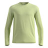 Essential Seamless Crew Neck Longsleeve Herren-limette