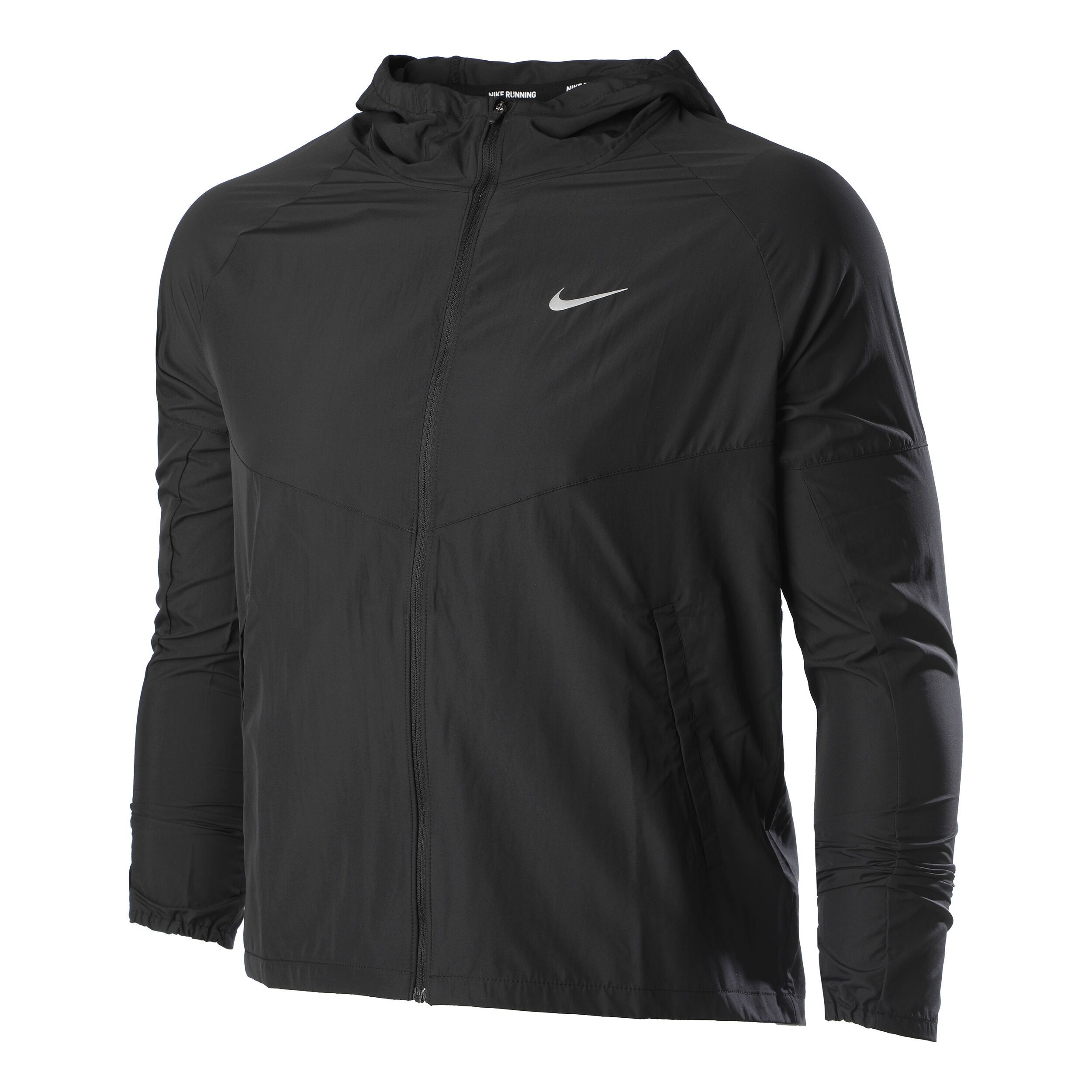 Nike Miler RPL Laufjacke Herren Schwarz Silber online kaufen Running Point DE