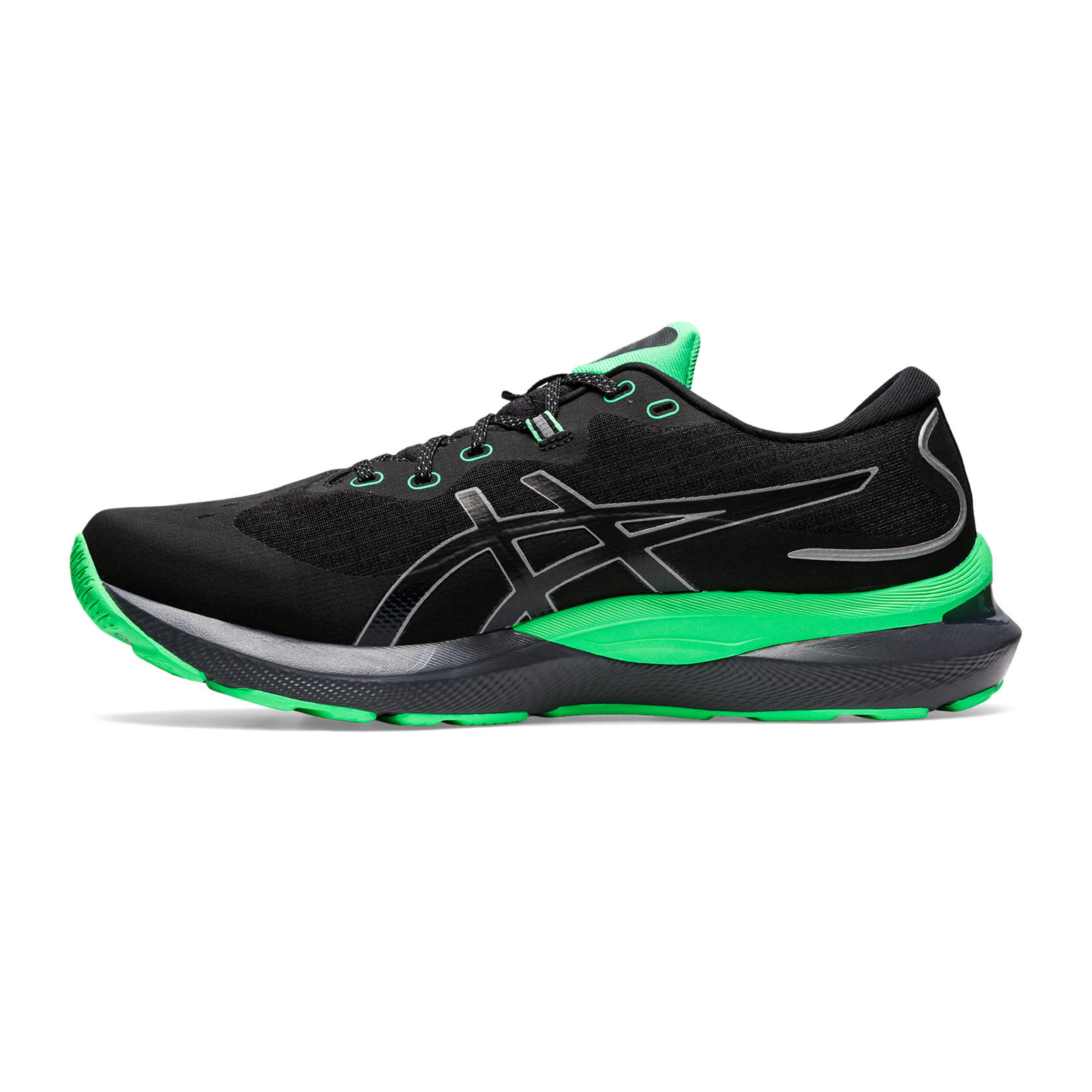 Gel Cumulus 24 Lite Show Neutralschuh Herren Schwarz Grun