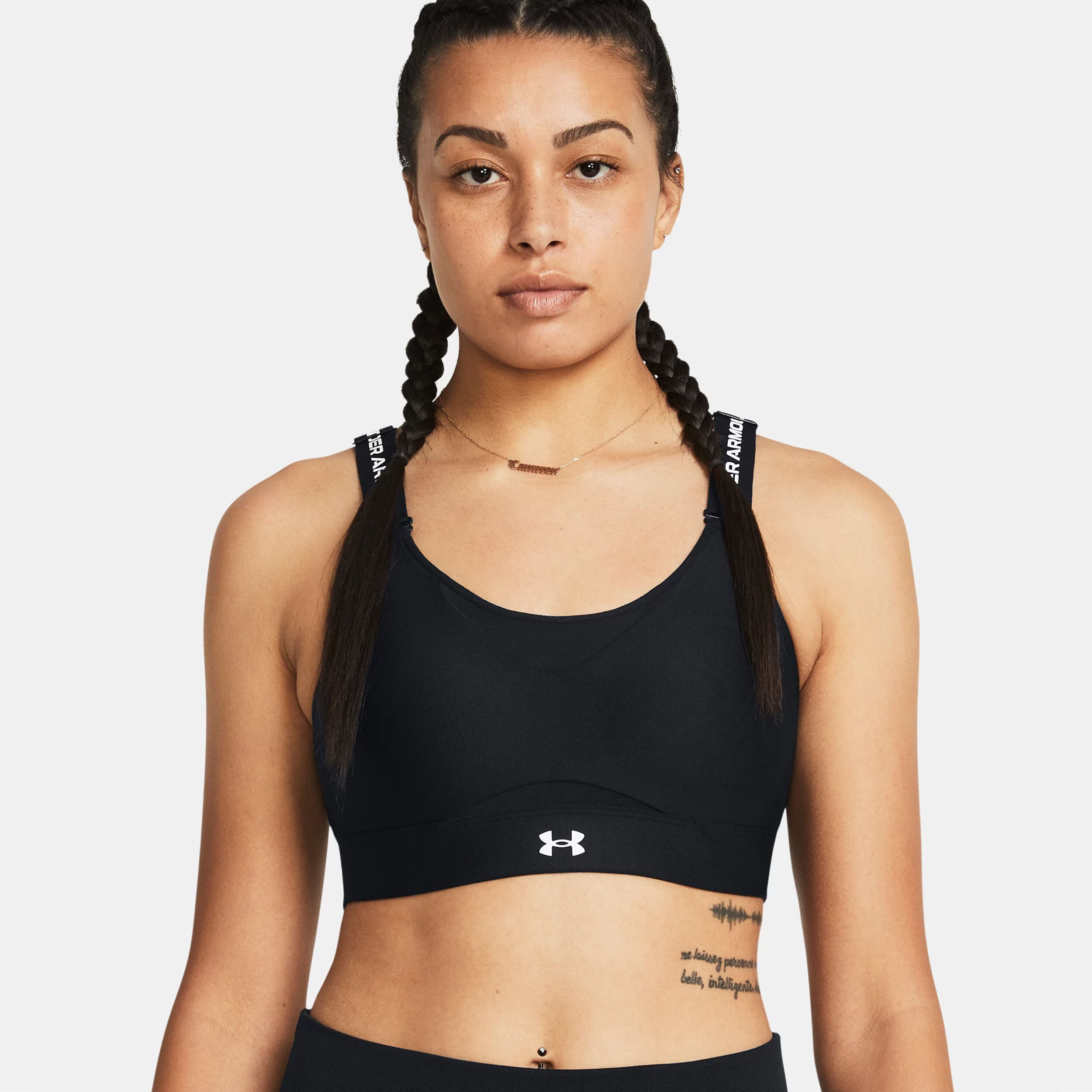 Under Armour Infinity High Sport BH Damen Schwarz online kaufen Running Point DE